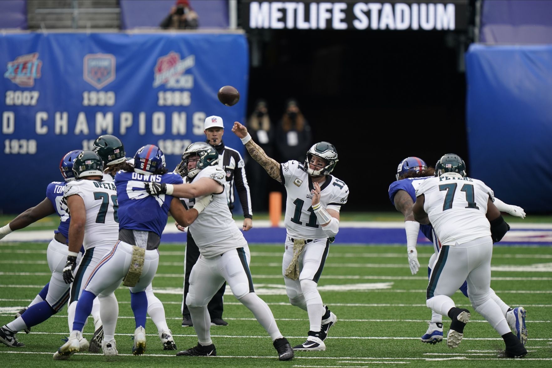 Eagles Giants Football